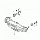 TRX450R Фонарь задний