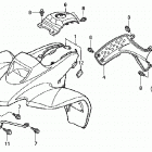 TRX250EX Переднее крыло