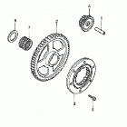 TRX400FA Шестерни стартера