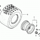 TRX300EX Заднее колесо