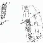 TRX300EX Передние аммортизаторы
