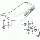 TRX400EX Сидение