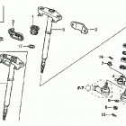 TRX500FA Рулевой вал