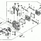 TRX650FA Соленоидные (электромагнитные) клапаны