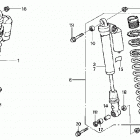 TRX450R Передние аммортизаторы