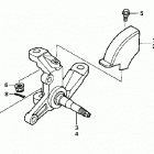 TRX250EX Кулак поворотный