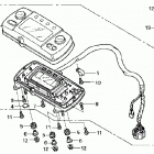 TRX650FA Спидометр