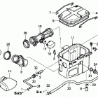 TRX650FA Воздухозаборник