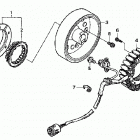 TRX500FE Генератор