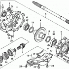 TRX350TE Редуктор