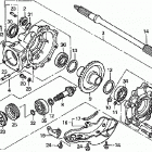 TRX500FA Редуктор