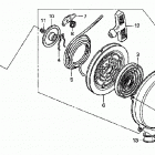 TRX500FE Ручной стартер