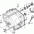 TRX250TM Front crankcase cover    (tm)
