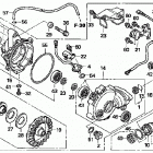TRX500FE Передний редуктор