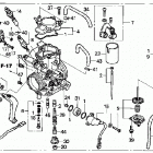 TRX450R Карбюратор