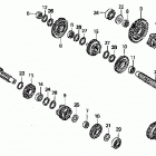 TRX250TE Трансмиссия
