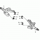 TRX250TE Кулак поворотный