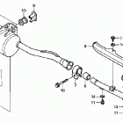 TRX250EX Глушитель