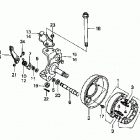 TRX90 Передний тормоз