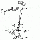 TRX650FA Рулевой вал