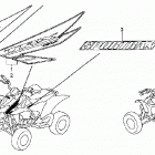 TRX450R Наклейки