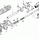 TRX250EX Gearshift drum ('03-'05)