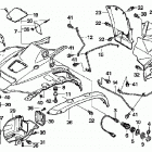 TRX500FE Переднее крыло