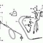TRX250EX Handle levers@switches   @cables (''''''''''''''''01-'''...