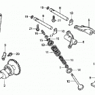 TRX400FA Распредвал и клапана