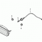 TRX250EX Фонарь задний
