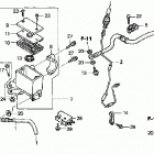 TRX300EX Главный тормозной цилиндр - передний