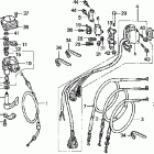 TRX300EX Рычаги & переключатели & тросы