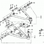 TRX300EX Передний рычаг