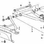 TRX500FE Передний рычаг