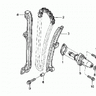 TRX650FA Цепь ГРМ и натяжитель