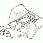 TRX400EX Заднее крыло