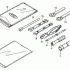TRX650FA Инструмент