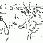 TRX400EX Рычаги & переключатели & тросы