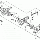 TRX400EX Масляный насос