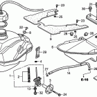 TRX250EX Fuel tank (''''''''''''''''01-''''''''''''''''05)