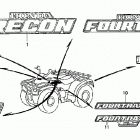 TRX250TE Наклейки