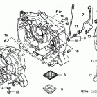 TRX500FE Картер