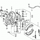 TRX650FA Передний тормоз