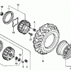 TRX350TE Переднее колесо