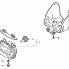 TRX250EX Headlight (''''''''''''''''01-''''''''''''''''05)
