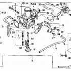 TRX250TE Карбюратор