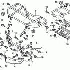 TRX650FA Багажник