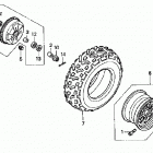 TRX250TE Переднее колесо
