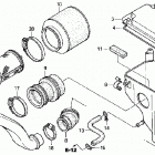 TRX250TE Воздухозаборник