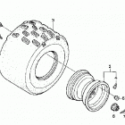 TRX400EX Заднее колесо